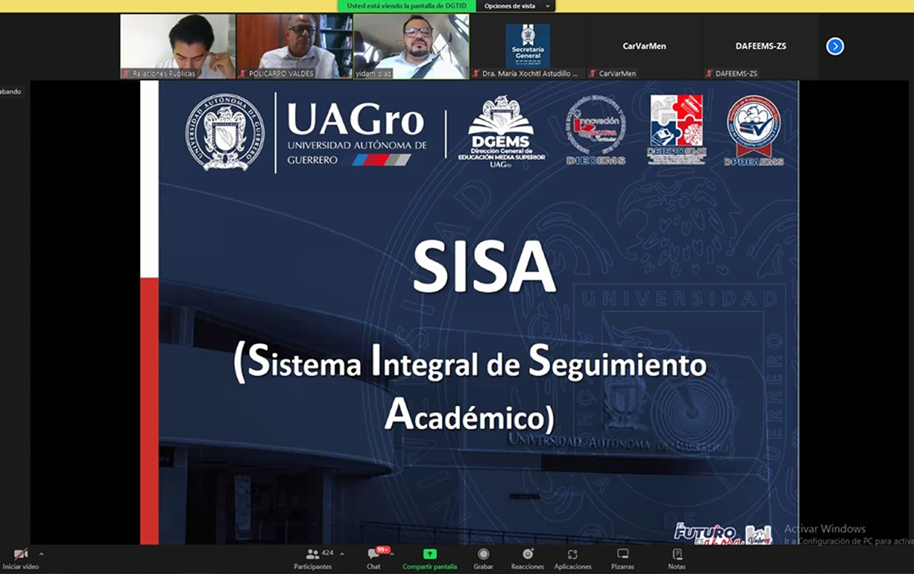Sistema Integral de Seguimiento Académico para el Nivel Medio Superior (SISA), una herramienta diseñada para coadyuvar a optimizar los procesos educativos de la NEM